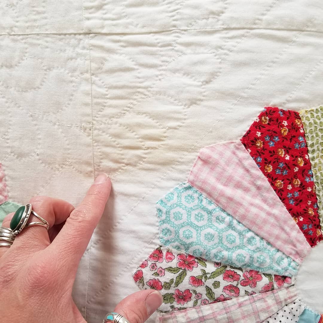 Dresden Plate Quilt 2