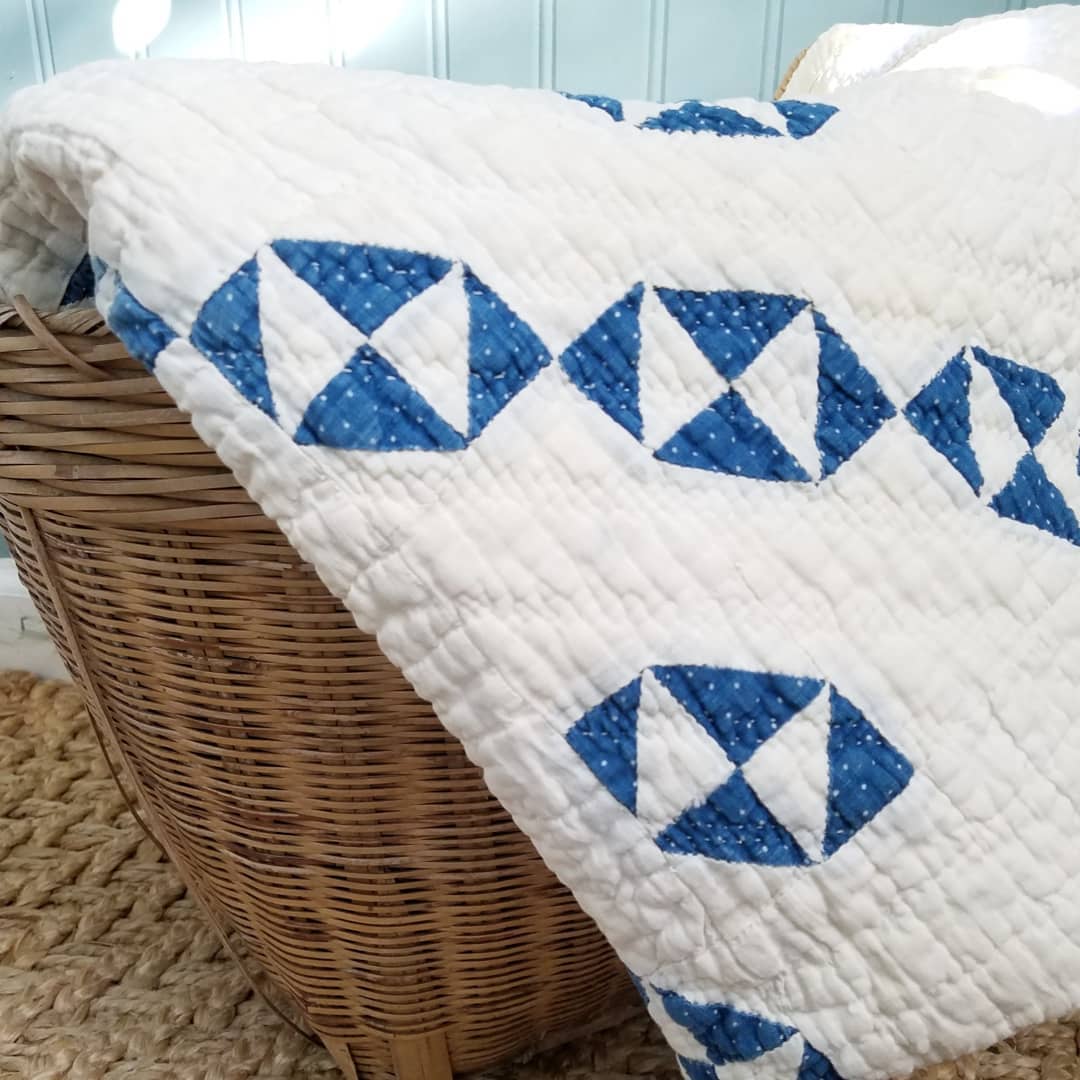 Blue & White Quilt