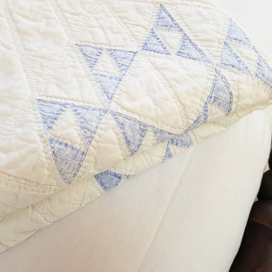 Pale Blue Quilt