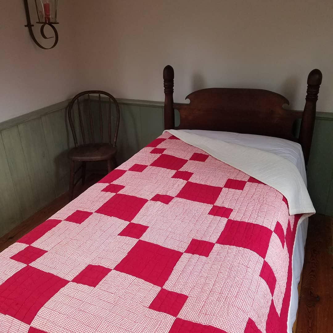 Red Gingham Quilt