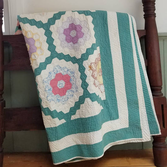 Grandmother's Garden Quilt 2