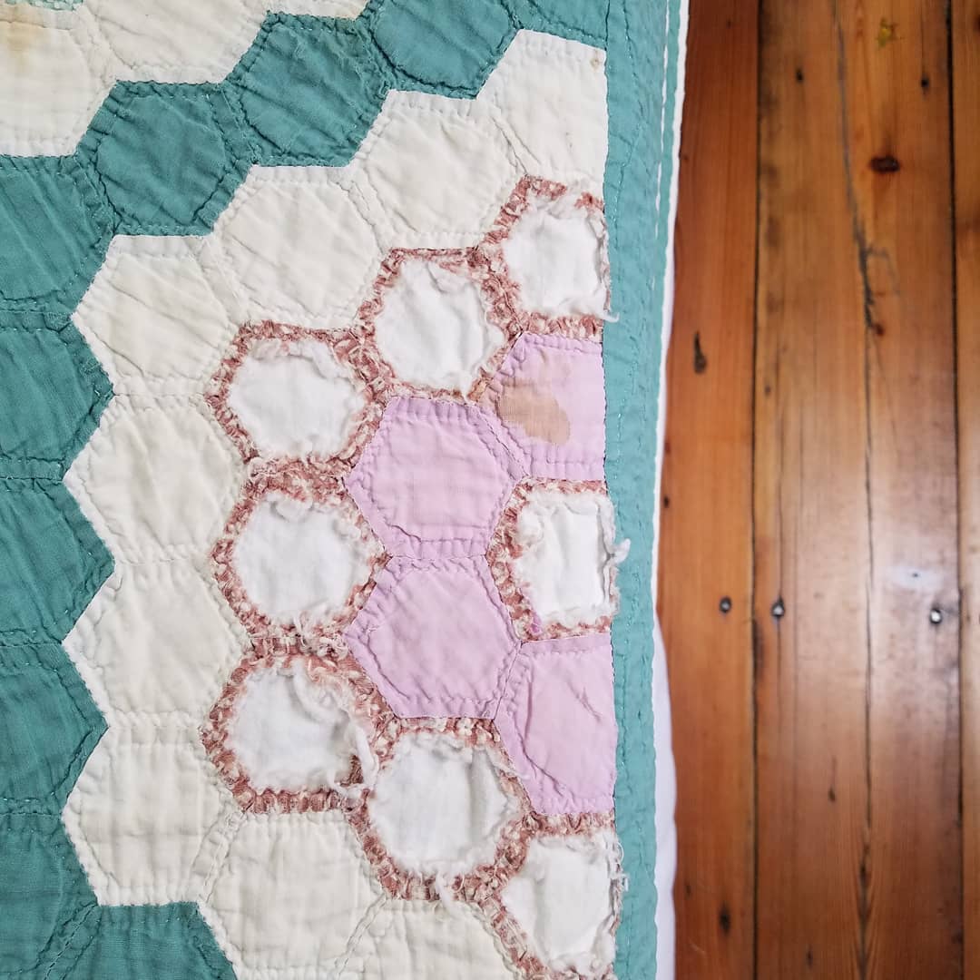 Grandmother's Garden Quilt 2