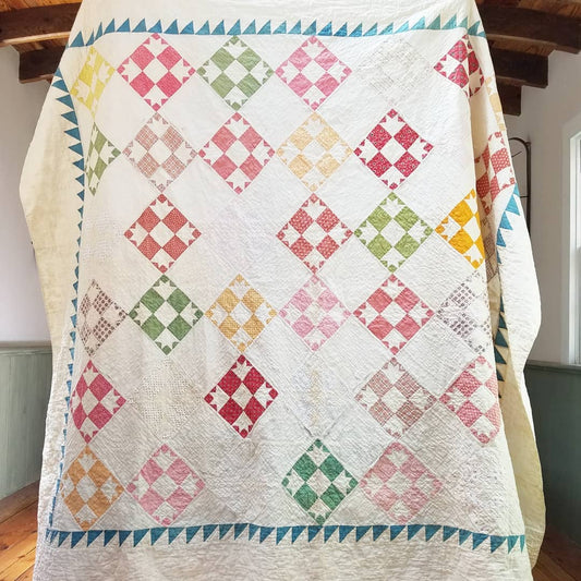 Bear Paw Quilted Coverlet