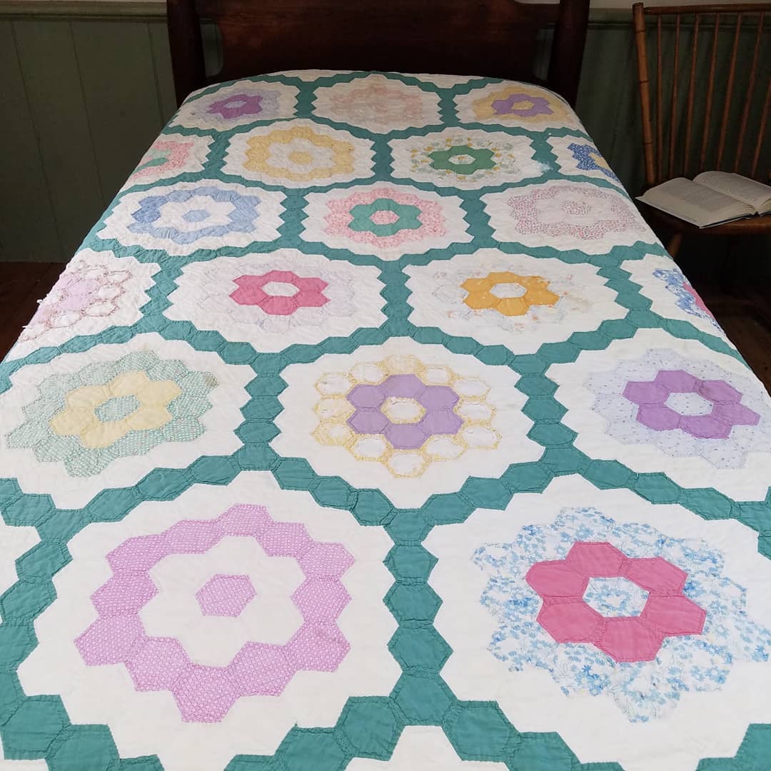 Grandmother's Garden Quilt 2