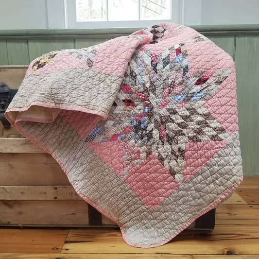 Pink Prairie Star Quilt