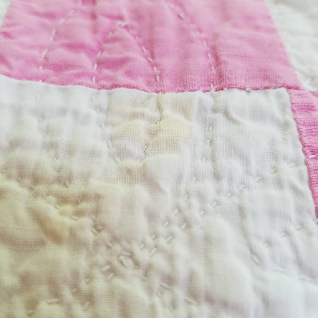 Floral Embroidery Block quilt