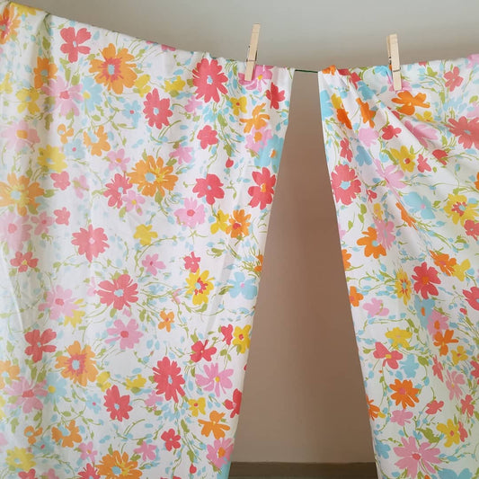 Vintage Floral Fitted Sheets