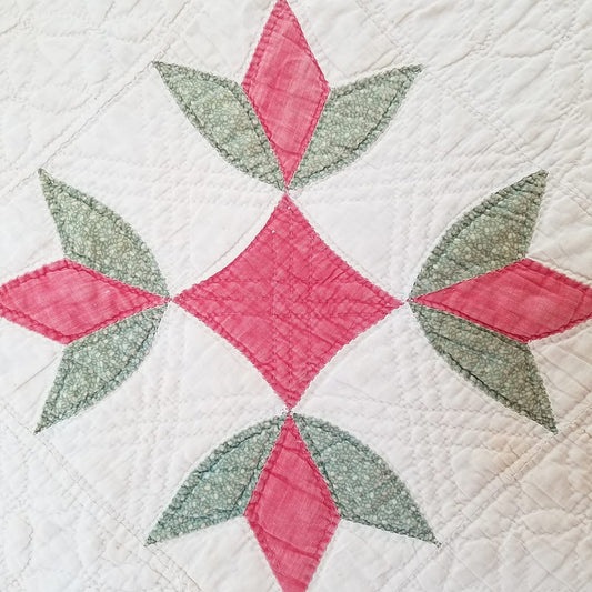 Turkey Tracks or Wandering Foot Quilt