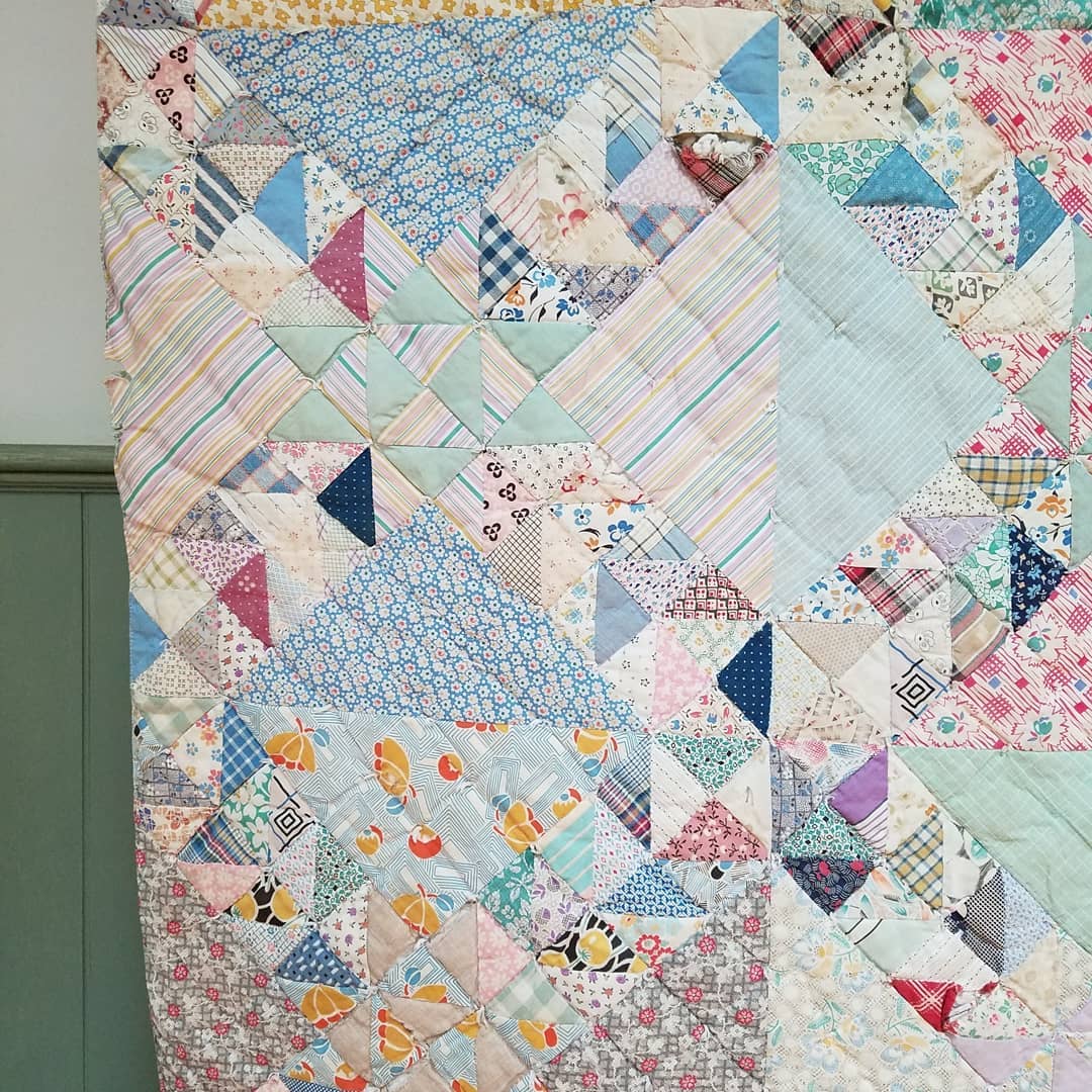 Old Maid's Ramble Quilt