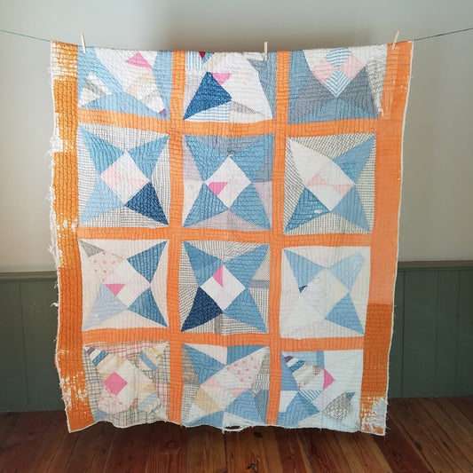 Rocky Road to Kansas / World Without End Quilt