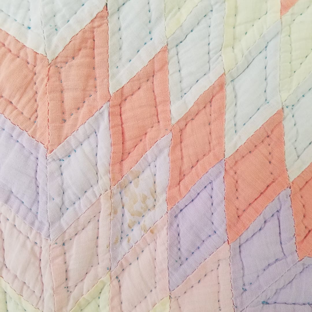 Pastel Lone Star Quilt