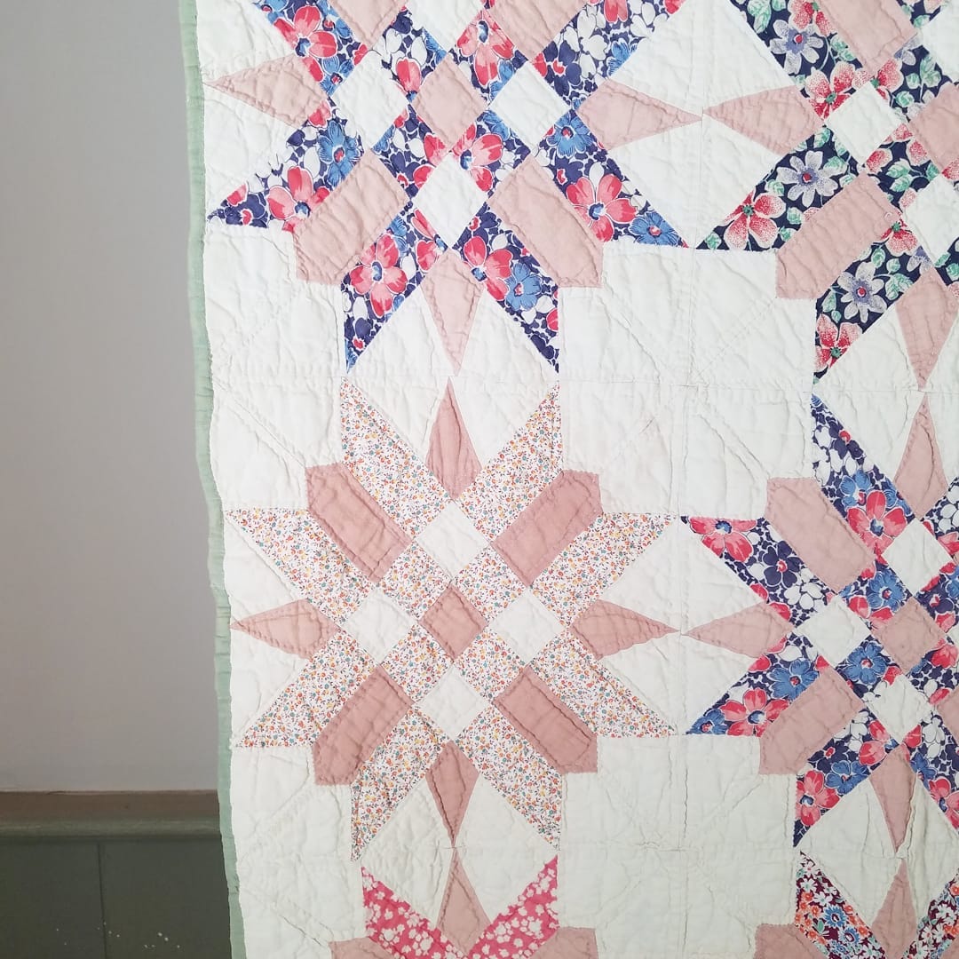 Floral Star Quilt