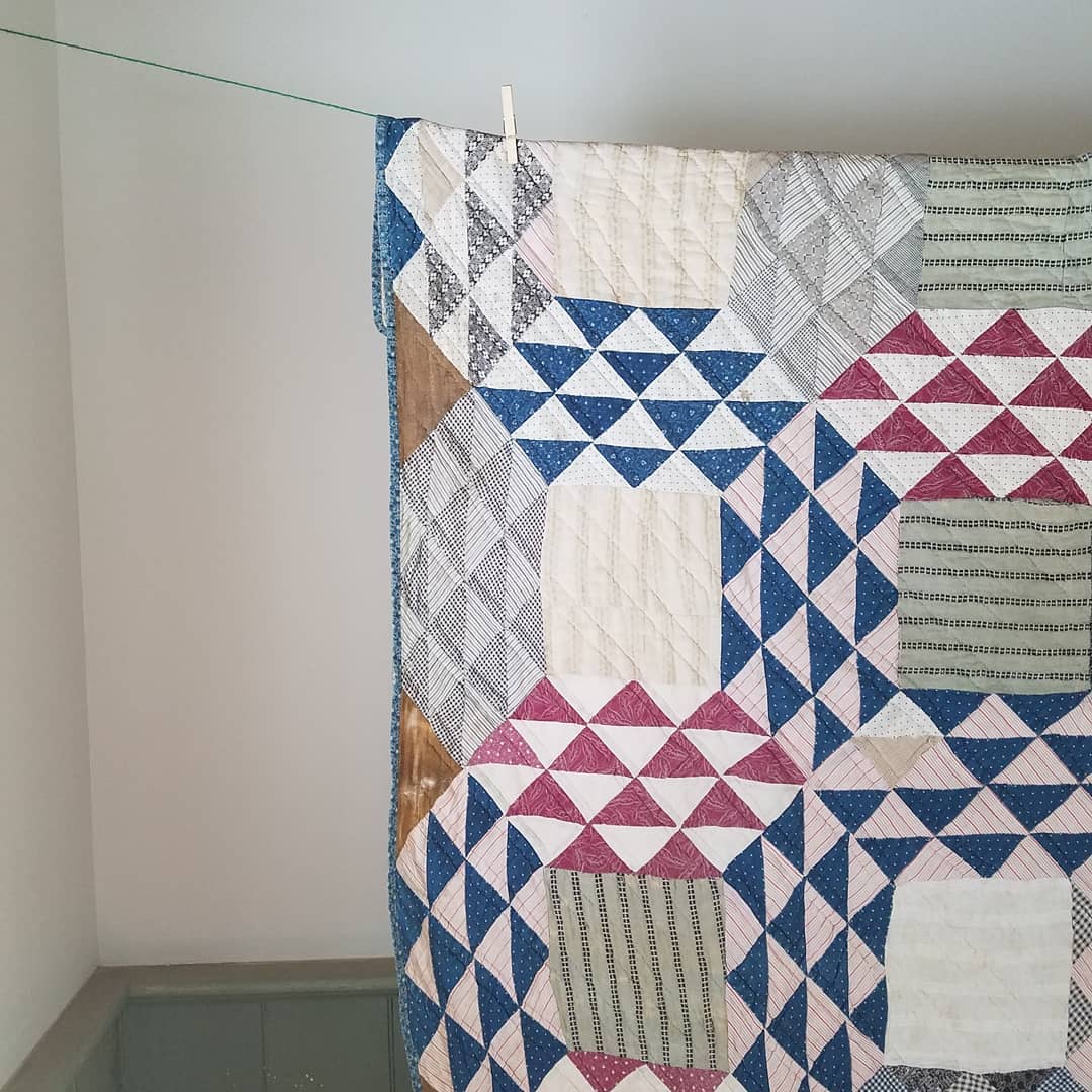 Indigo Calico Quilt