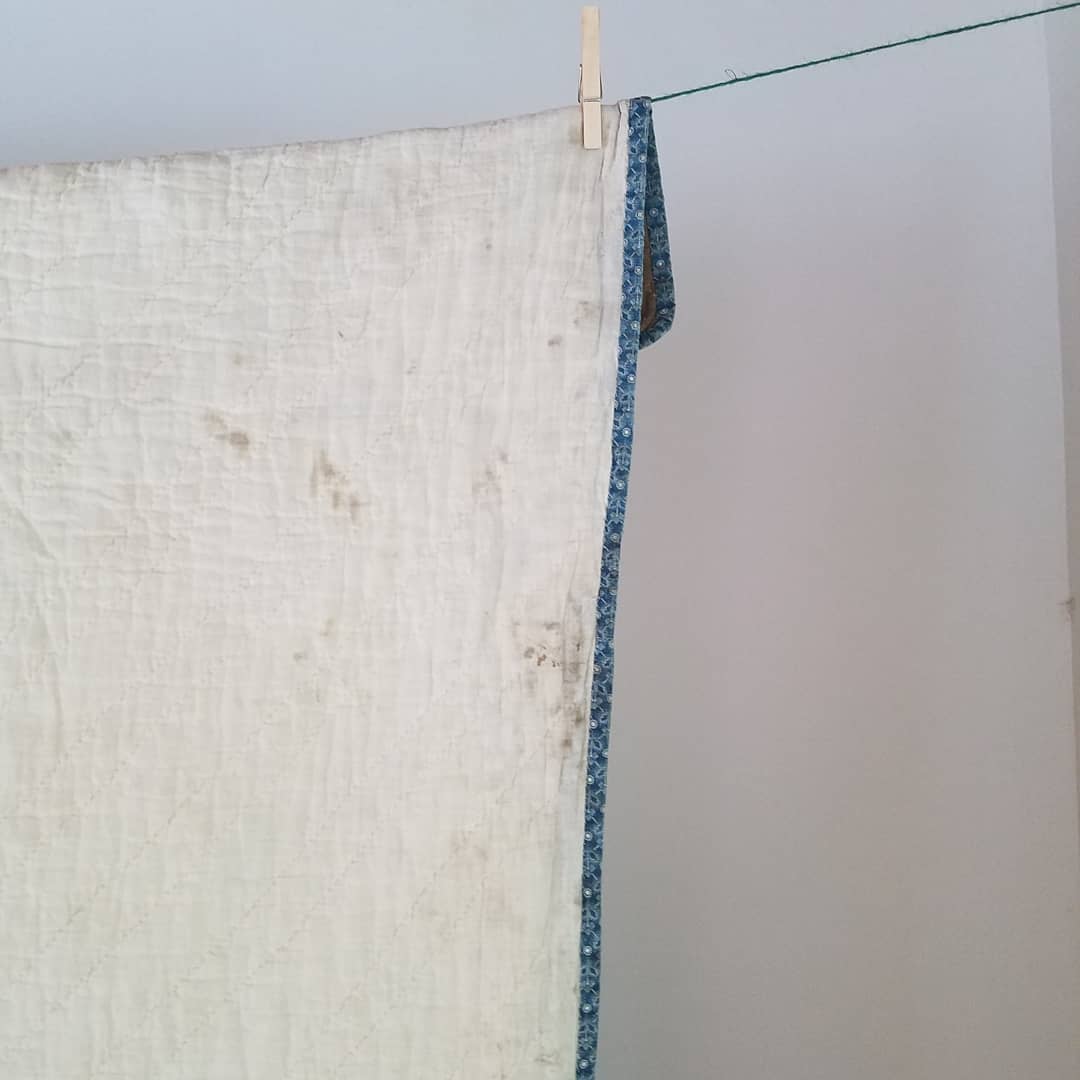 Indigo Calico Quilt