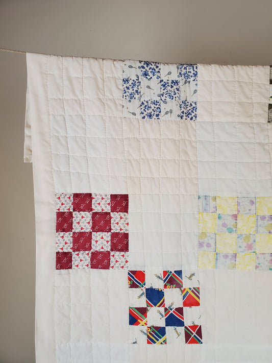 16 Patch Vintage Quilt