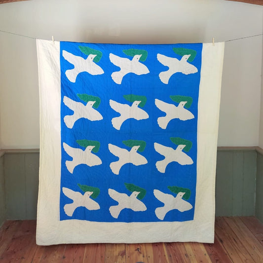 Amazing Doves of Peace Quilt