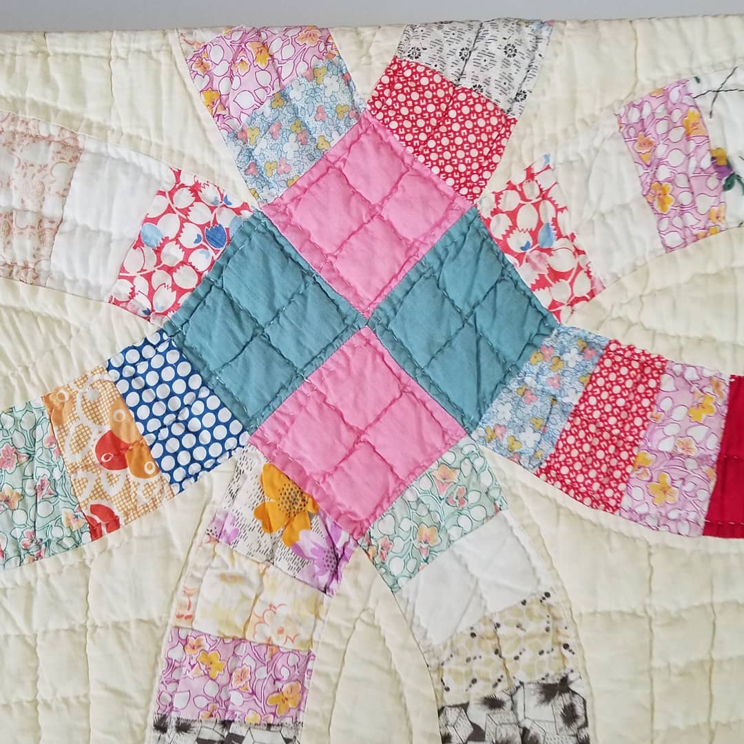 Double Wedding Ring Quilt
