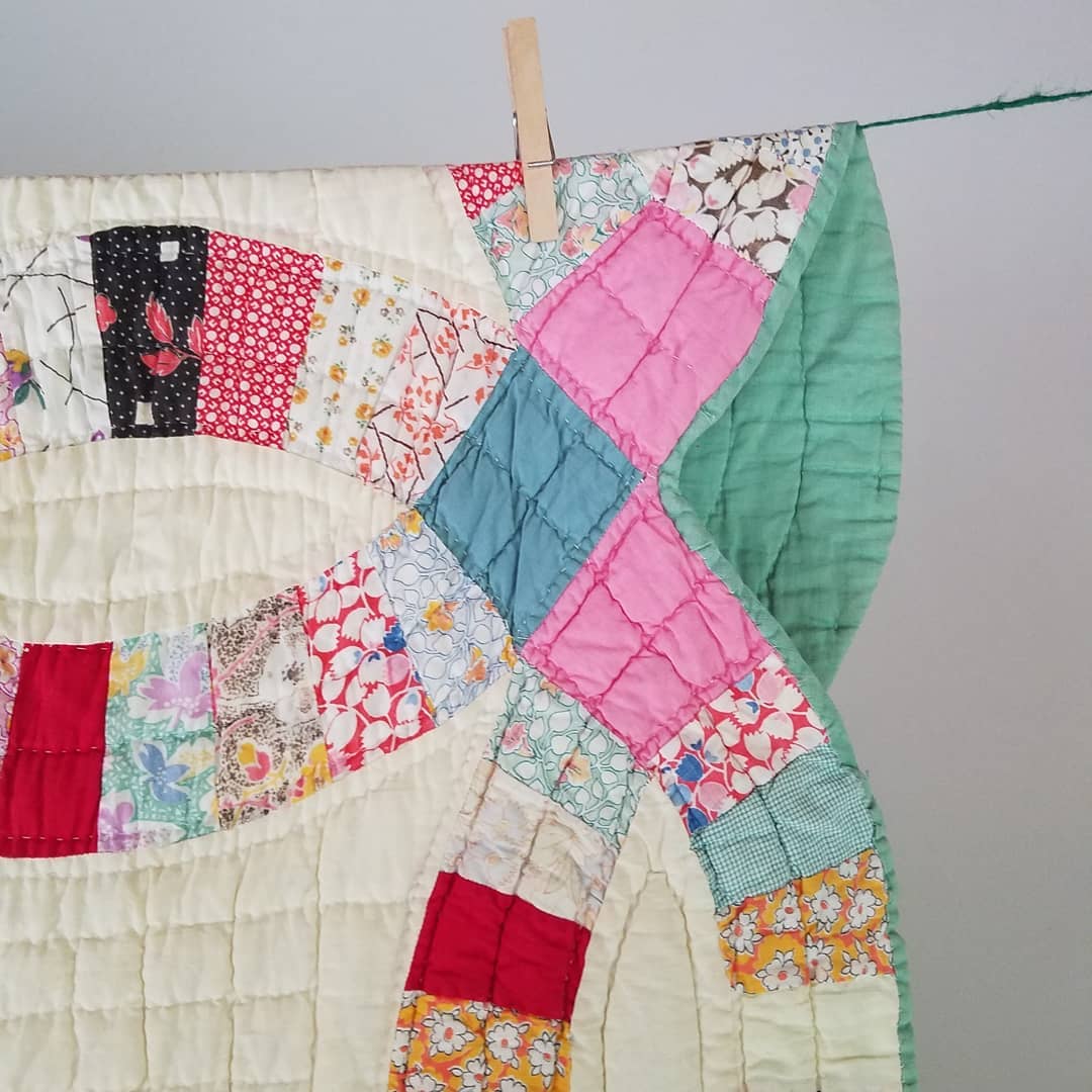 Double Wedding Ring Quilt