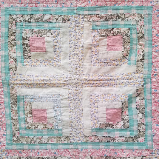 Log Cabin Lap Quilt