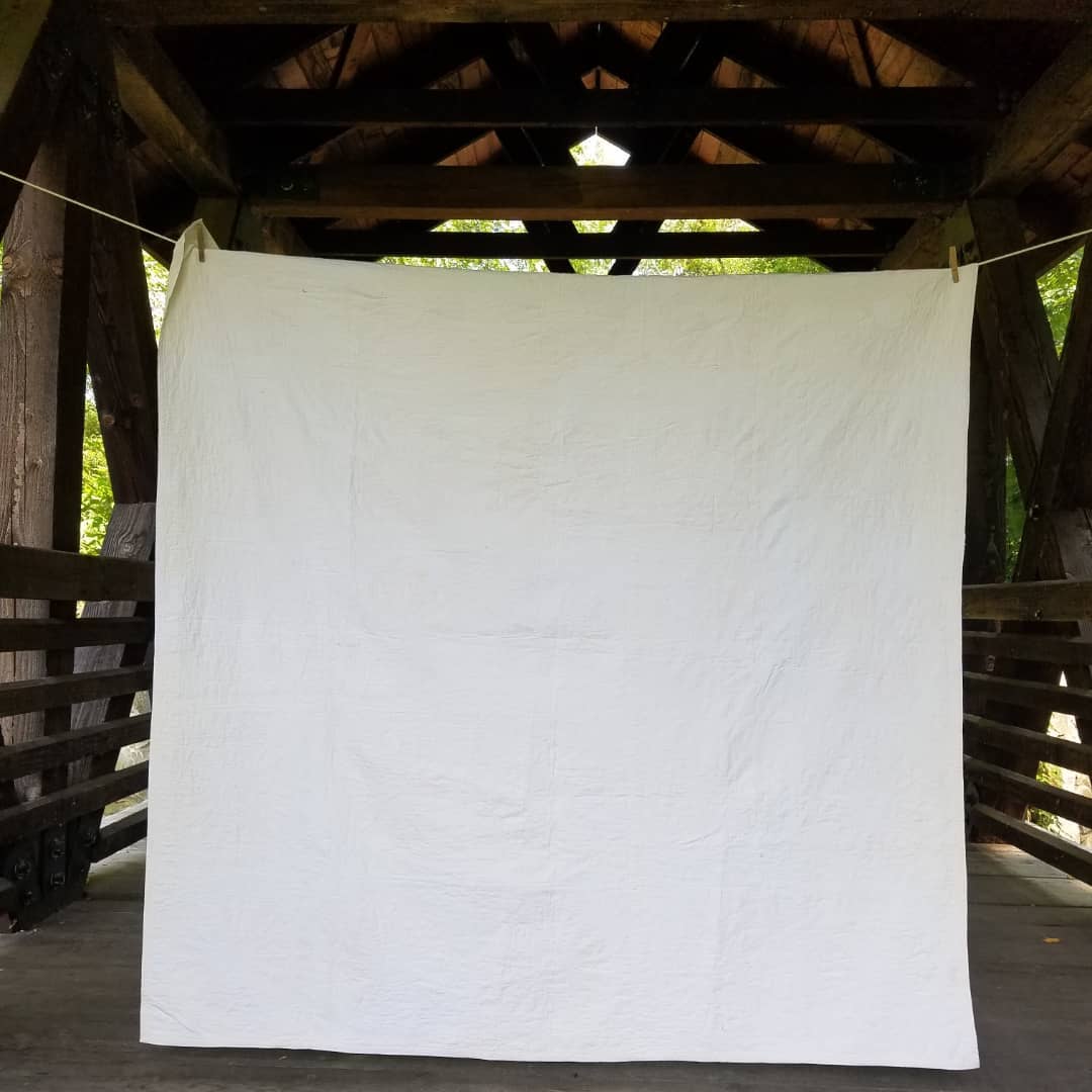 Flour/Sugar Sack Dresden Plate Quilt