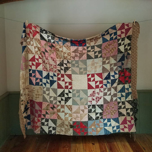 Late 18, early 1900's Quilt top