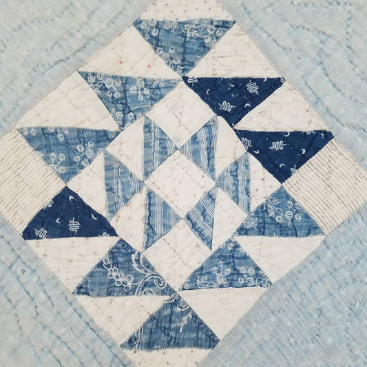 Indigo and Blue Quilt 2