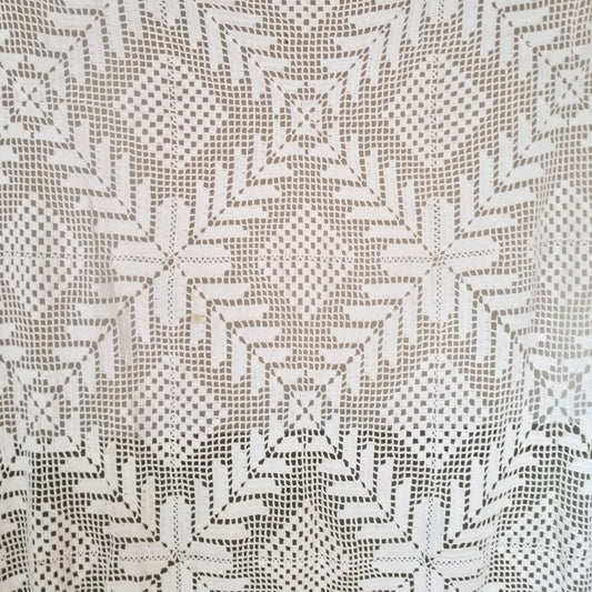 Cotton, Hand Crochet Throw