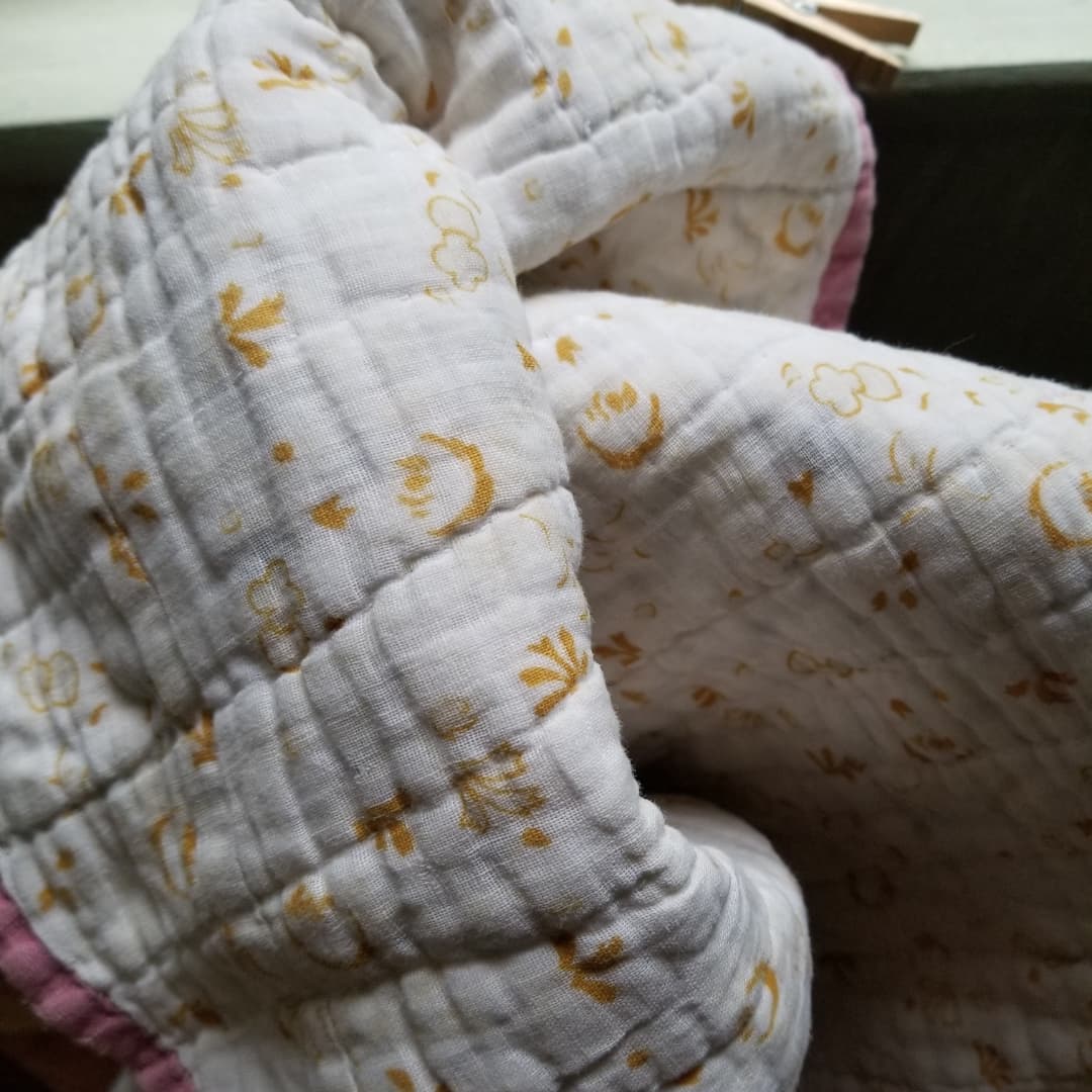 Early 1900s Shirting Star Quilt