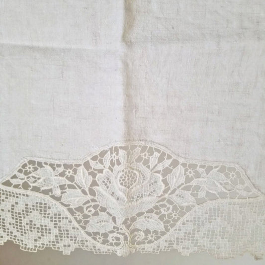 Antique, Cotton and Lace, Tea Cloth
