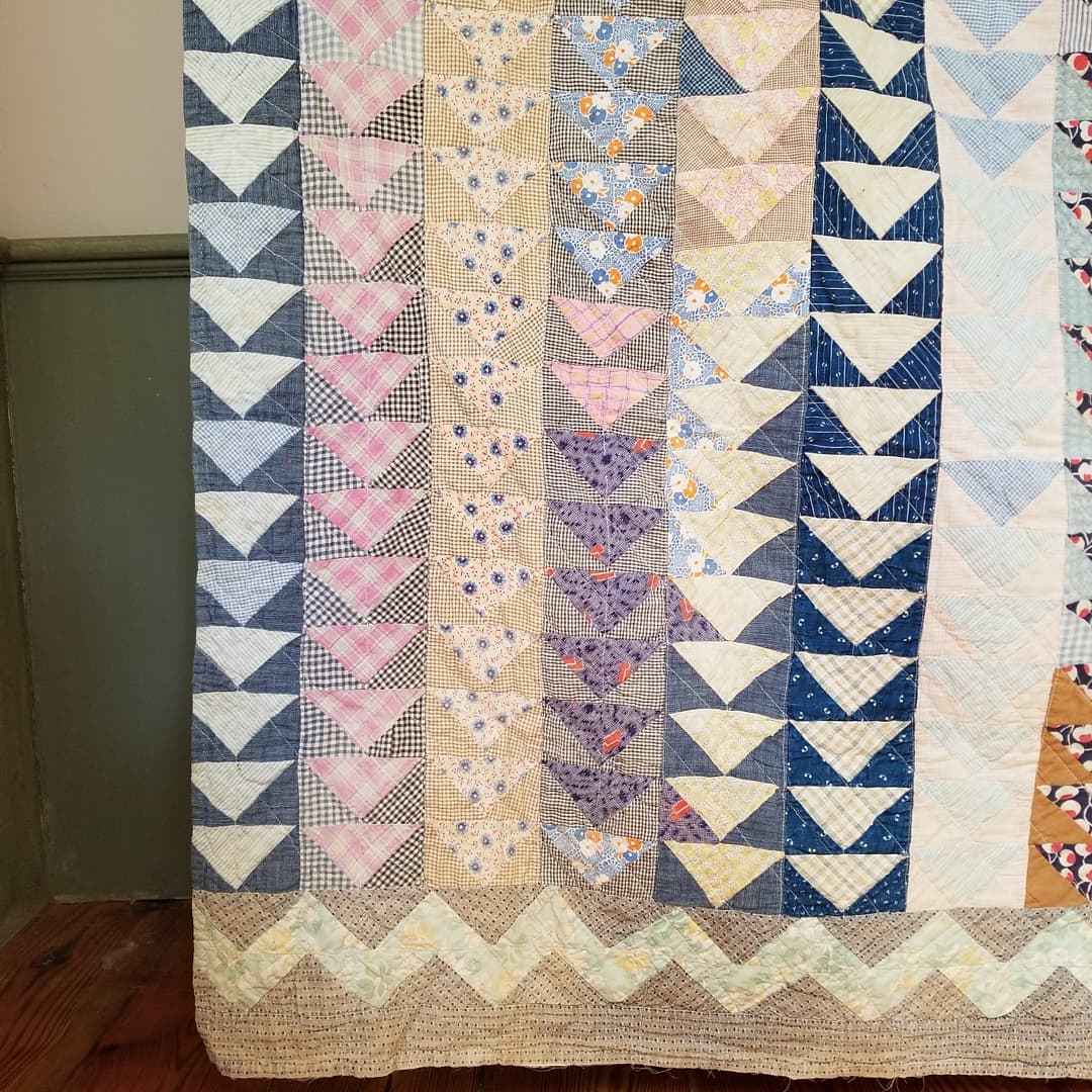 Flying Geese Quilt.
