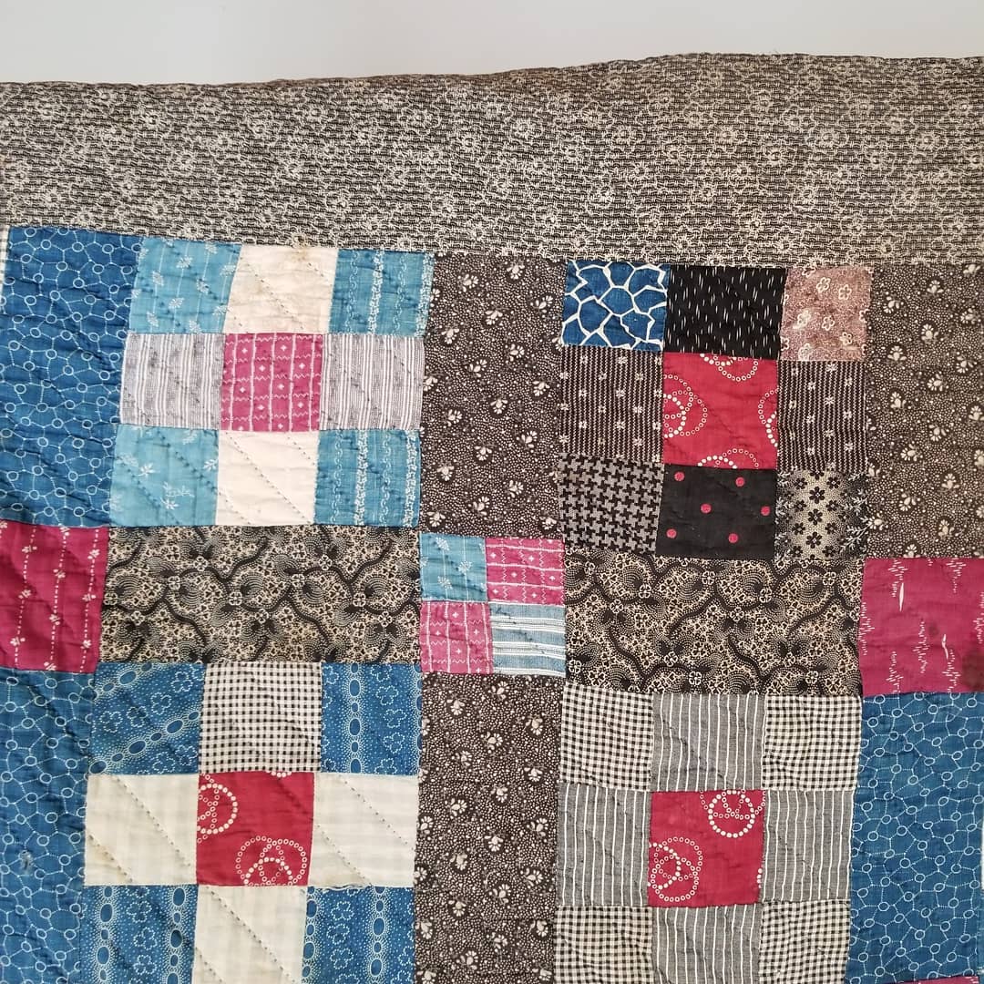 Late 19th Century Lap Quilt
