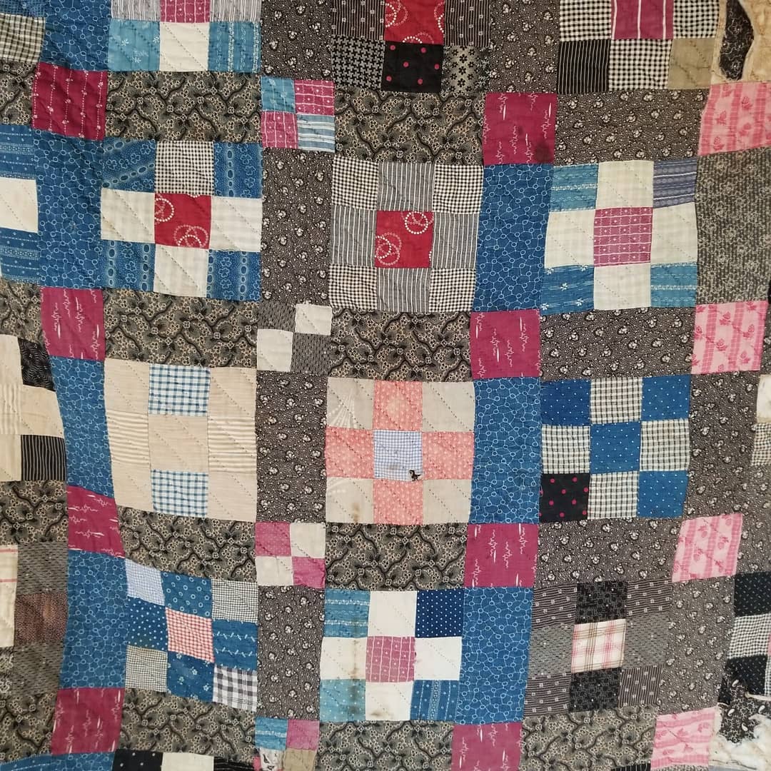 Late 19th Century Lap Quilt