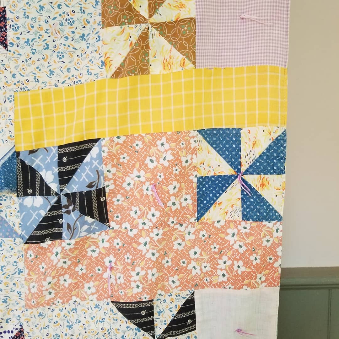 Midcentury Hand Tied Coverlet