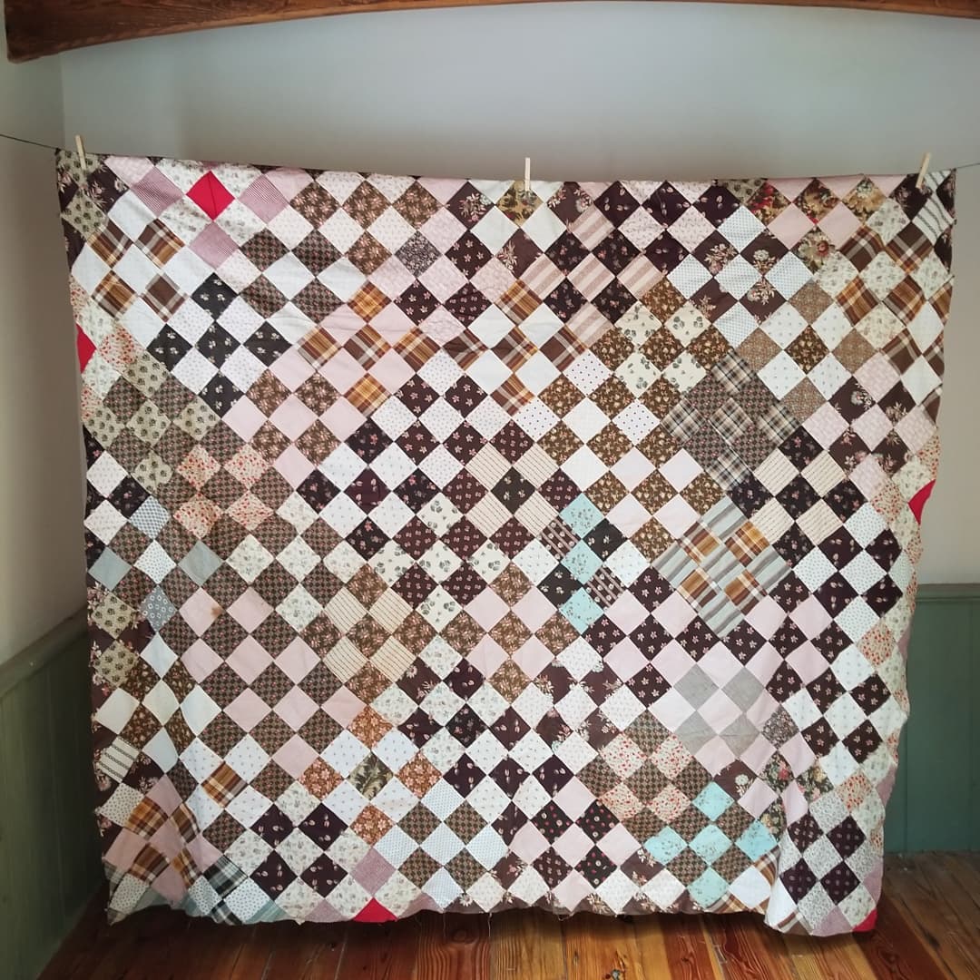 STUNNING Turn of the Century Quilt TOP