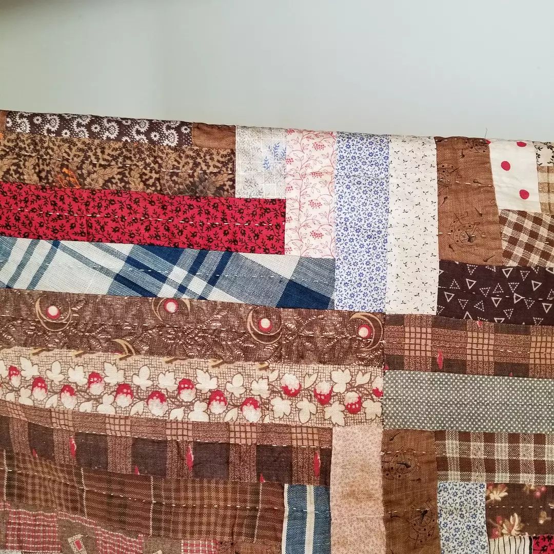 1800's Log Cabin Quilt