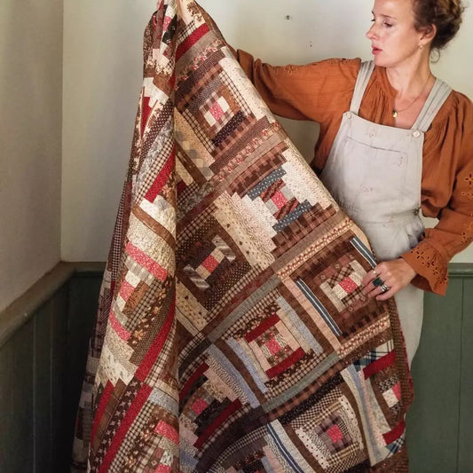 1800's Log Cabin Quilt