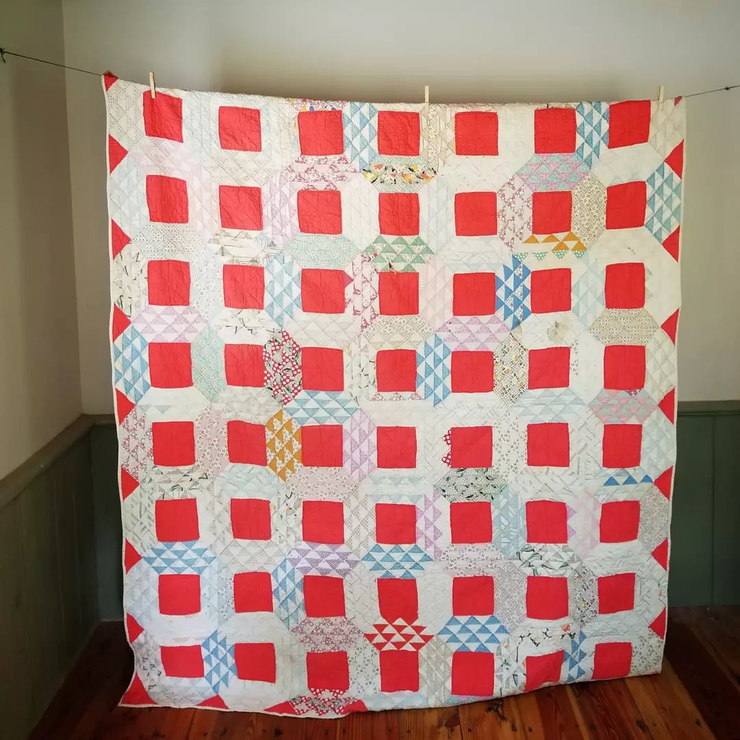 Antique Ocean Waves Quilt