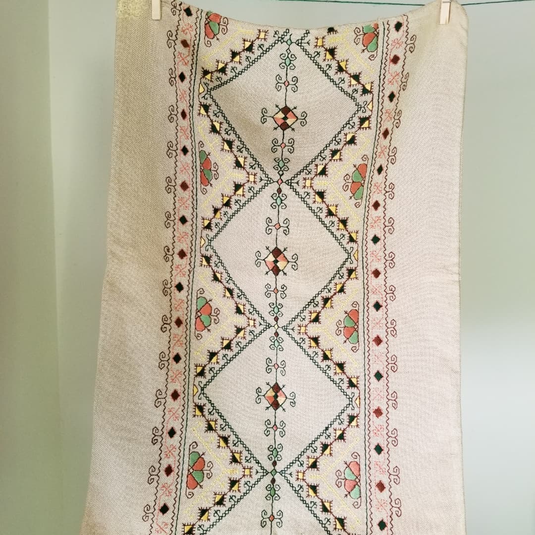 Woven and Hand Embroidered Pillow Shams