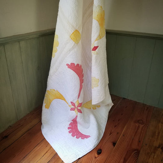 Primitive Feather Quilt
