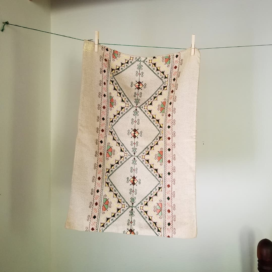 Woven and Hand Embroidered Pillow Shams