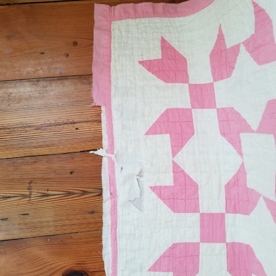 Pink Tulip Quilt