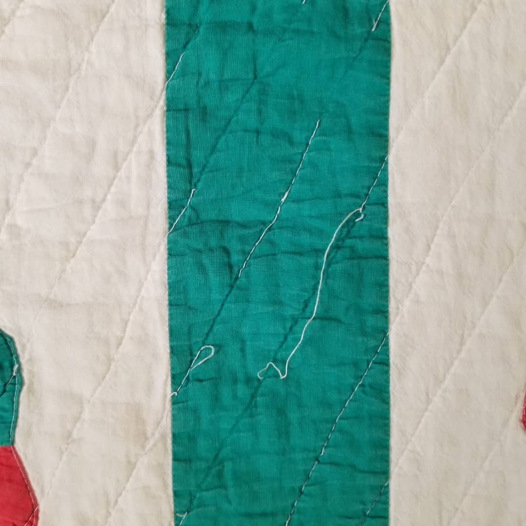 Emerald Dresden Plate Quilt