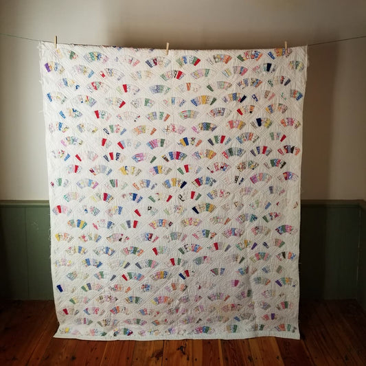 Sugar Sack Fan Quilt