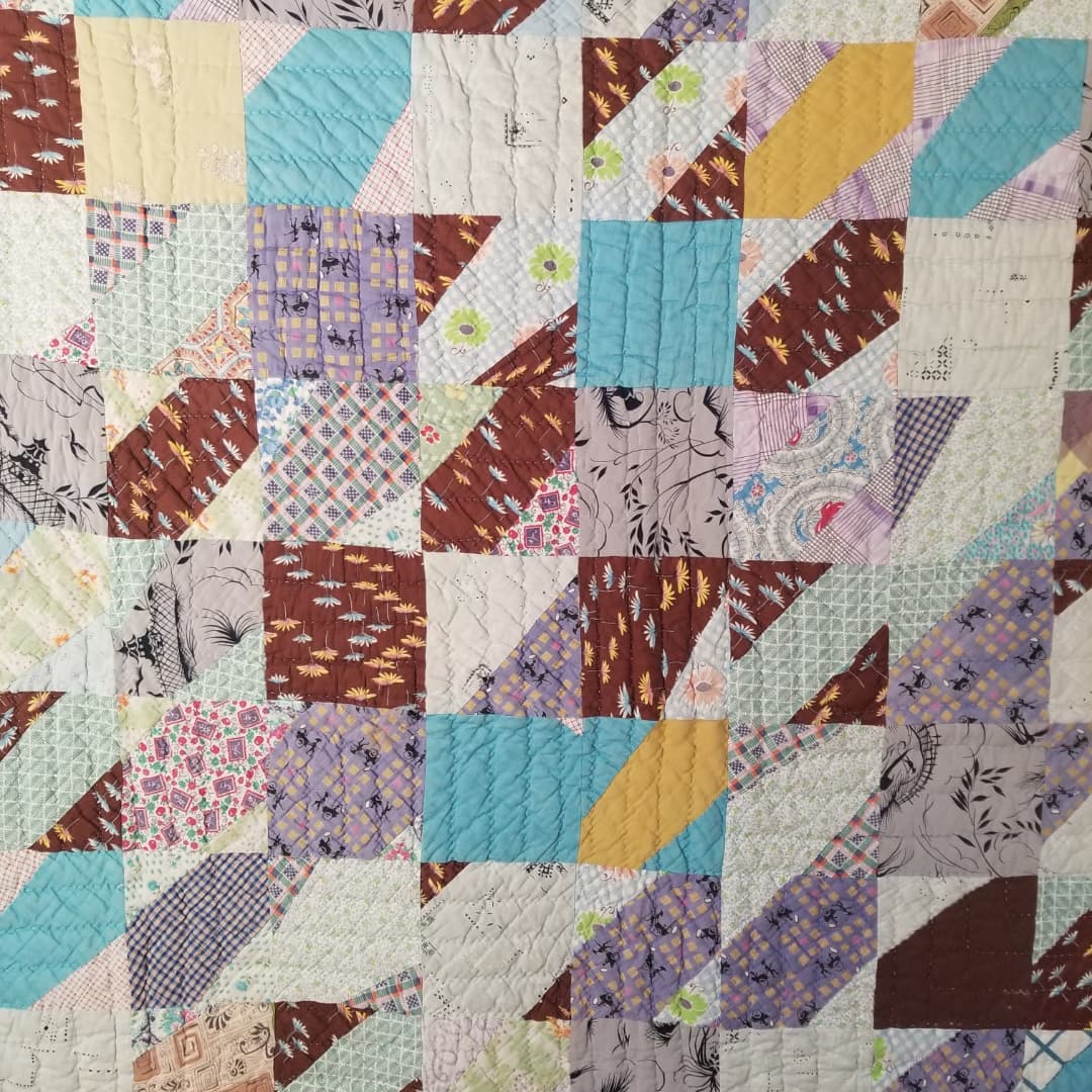Crazy Patch Quilt
