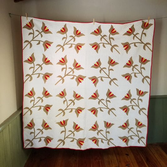 Calico Tulip Quilt