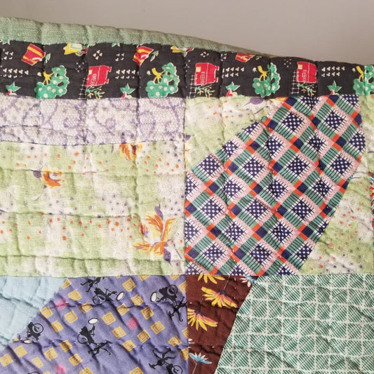 Crazy Patch Quilt