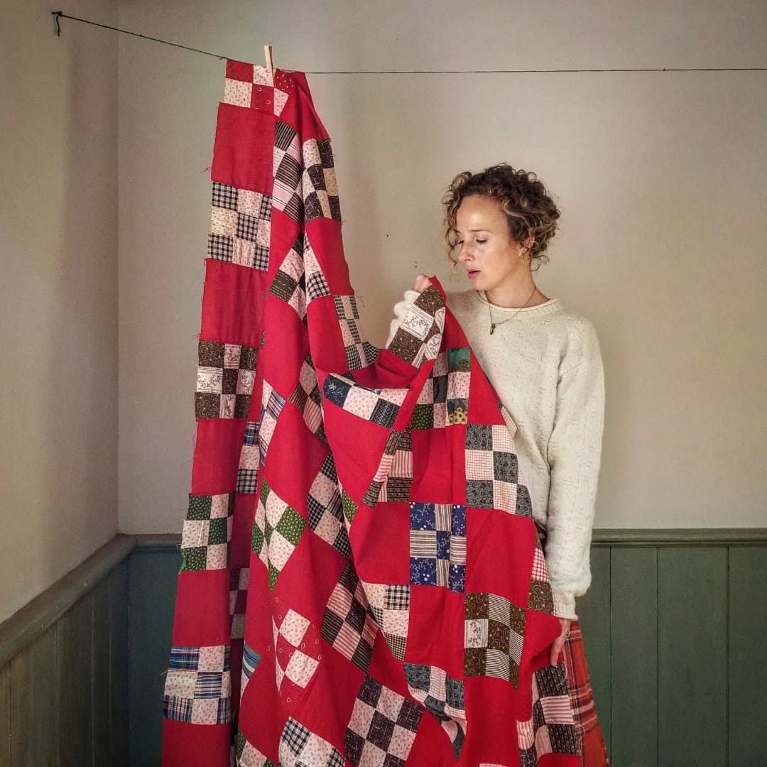 9 Patch Quilt Top 3