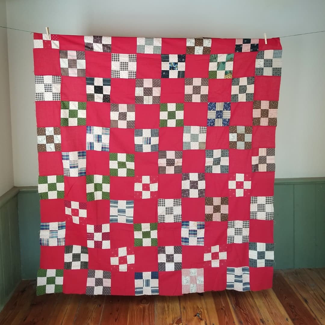 9 Patch Quilt Top 3