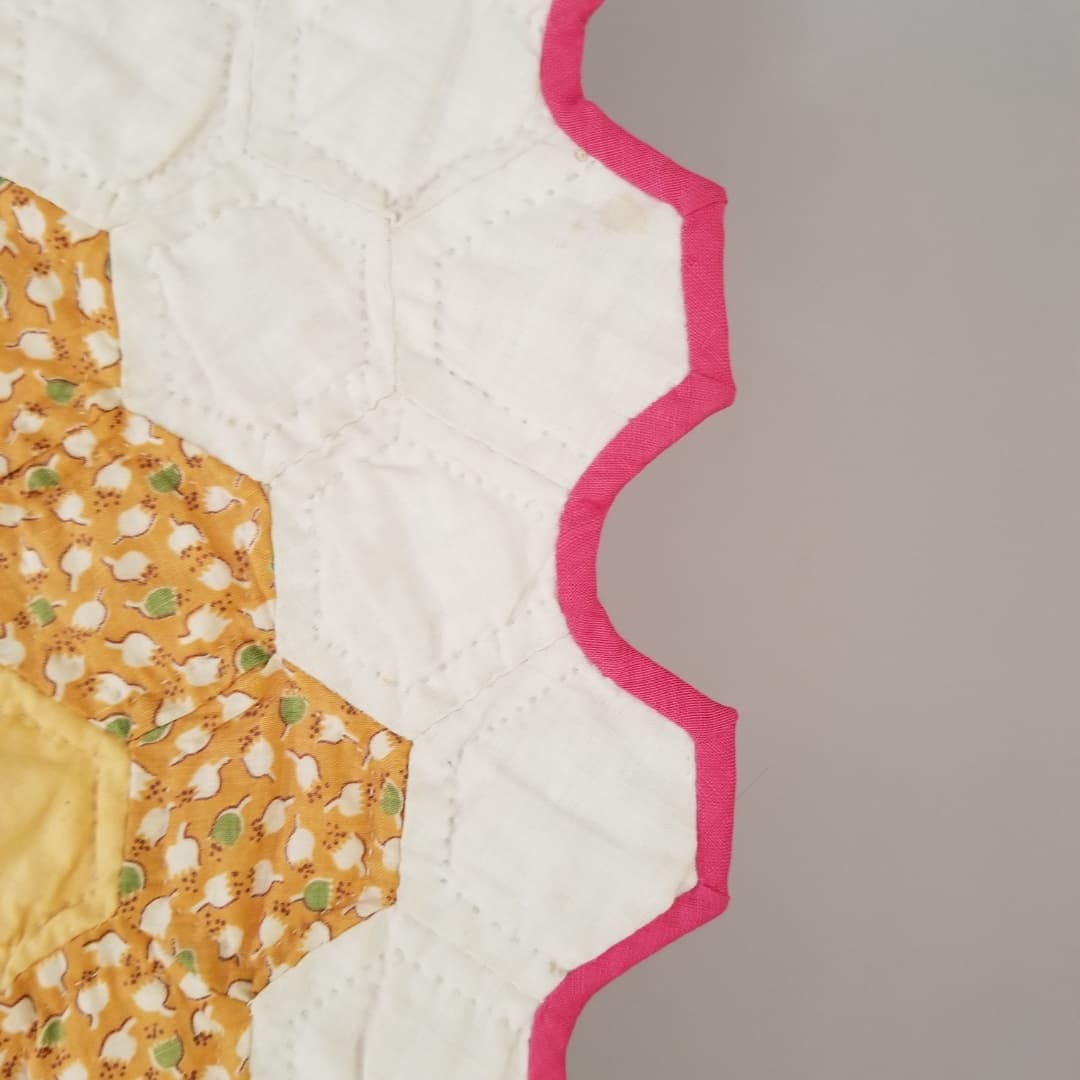 Grandmother's Garden, Friendship Flower Quilt