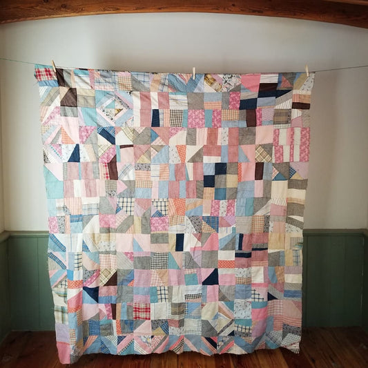 Patchwork Sampler Quilt TOP